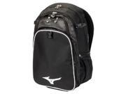 Mizuno 360184 Black Vapor 2 Bat Pack Backpack Player Equipment Bag New!