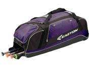 Easton E500C Stealth Purple Wheeled Catcher s Equipment Bag Baseball Softball