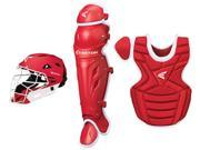 Easton M7 Fastpitch Series Red White Youth Catcher s Set Age 9 12 New!
