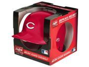 Rawlings MLBRL Cincinnati Reds MLB Replica Helmet w Engraved Stand New In Box!