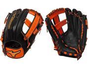 Mizuno GMVP1250PSES4 12.5 Black Orange MVP Prime SE Softball Glove New!