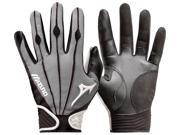 1 Pair Mizuno 330286 Vintage Pro X Large Grey Adult Batting Gloves New!