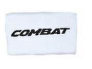 1 Pair Combat 4 White Wristbands New In Wrapper!