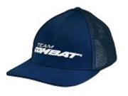 Combat Navy Full Color Trucker Hat Size Small Medium Fits 6 7 8 7 3 8 New!