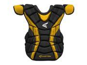 Easton Force Black Gold Adult Custom Color Chest Protector Fits Ages 16 Up