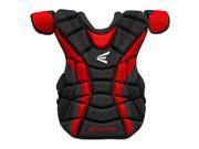 Easton Force Black Red Adult Custom Color Chest Protector Fits Ages 16 Up