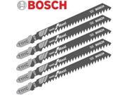 T111C 4 in. 8 TPI T Shank Jigsaw Blade 5 Pack