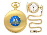 NCAA Men s California San Diego Tritons Pocket Watch Gold