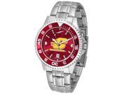 NCAA Men s Central Michigan Chippewas Competitor Steel AnoChrome CB Watch
