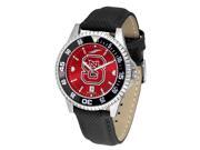 NCAA Men's North Carolina State Wolfpack Competitor AnoChrome Color Bezel Watch NCAA Men's North Carolina State Wolfpack Competitor AnoChrome Color Bezel Watch