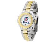 NCAA Arizona Wildcats Competitor Ladies Two Tone Watch