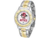 NCAA Men s San Diego State Aztecs Competitor Two Tone Watch