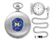 NCAA Men s McNeese State Cowboys Pocket Watch Silver