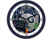 NCAA Georgetown Hoyas Football Helmet Wall Clock