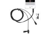 Movo PM20 Dual Headed Lavalier Lapel Clip on Omnidirectional Condenser Microphone for Dual Mono or Stereo Recording for Apple iPhone iPad iPod Touch Androi