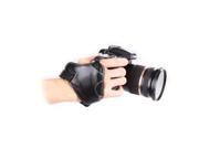Micnova MQ GS2 Leather Grip and Wrist Strap for Canon EOS Nikon Sony Alpha Pentax Olympus Panasonic DSLR Cameras