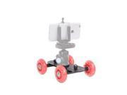 Movo Photo CD100 SP Professional Mini Cine Skater Table Dolly Video Stabilizer for the Apple iPhone 4 4S 5 5S 6 Samsung Galaxy S3 S4 S5 S6 Other Smar