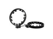 Movo FR3 Adjustable 3 Piece Follow Focus Ring Gear Set Includes 65mm 75mm and 85mm Lens Rings Standard 32 pitch 0.8 mod