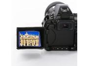 Movo LH30 Deluxe LCD Hood Shade for Flip Out DSLR Camera and Camcorder LCD s for 3 Screens