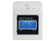 Aibao Two Color Printing Punch Time Clock Recorder for Attendance with 50 Cards Free K 5