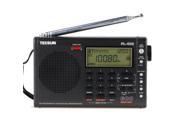 Tecsun PL 450 PLL Dual Conversion Digital Portable Radio FM Stereo AM SW MW Rechargeable Radio Black