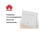 Huawei B315s 607 Sealed 4G FDD 800 900 1800 2100 2600Mhz TDD 2600Mhz Router White