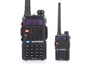 Baofeng 2pcs lot Black BF F8 Dual Band VHF UHF 136 174MHz 400 520MHz Walkie Talkies