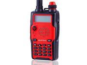 Baofeng 2pcs lot Red UV 5R 5th Generation 136 174 400 520mHZ Two Way Radio Professional FM Transceiver Walkie Talkies
