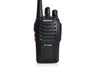 BaoFeng BF 666S Black Portable Radio 5W 16CH UHF 400 470MHz Comunicador Transmitter Transceiver Walkie Talkie
