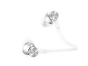 Xiaomi Piston In Ear Stereo Earphone Mic Basic Models Metal Earbud Headset White