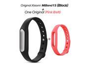 Xiaomi Mi Band 1S Heart Rate Monitor Bluetooth IP67 Smart Miband Wristband One Original Belt Red