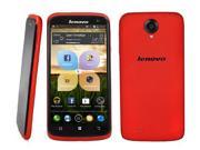 Lenovo S820 HD 4.7 Unlocked Android Smartphone 1280X720 Quad Core 1.2GHz 1GB RAM 2MP 13MP GPS Red Fast Ship From US