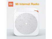 Original Xiaomi Internet Radio Connect With WIFI WiFi 2.4G b g n Button Wireless FM Speaker Portable Player for Android IOS White