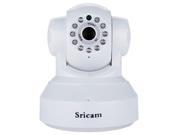 Sricam SP012 IP Camera WIFI Onvif P2P Phone Remote 720P Home Security Baby Monitor 1.0MP Wireless Video Surveillance Camera White