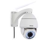 Sricam SP008 Wireless HD 720P ONVIF 5X Zoom 2.8~12mm Lens PTZ Infrared Dome Outdoor Waterproof IP Camera White