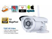 Sricam SP007 720P HD IP Camera WIFI Onvif 2.4 P2P for Smartphone Waterproof Vandalproof 15m IR Outdoor Home Security Cam White