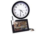 Spy MAX Security Products Xtremelife LCD PIR Wall Clock Includes Free eBook
