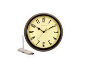 Spy MAX Security Products SleuthGear Covert HVR D1 Resolution Wall Clock Includes Free eBook