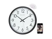 Spy MAX Security Products Wall Clock MMS Messenger Surveillance Camera Includes Free eBook
