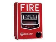 Spy MAX Security Products Battery Powered SecureGuard Fire alarm pull station Surveillance Cam Includes Free eBook