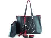 AB 9039 Fashion M Studded 2 in 1 Tote Bag