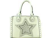 K 8520 Rhinestone Studded Star Fashion Boston Bag