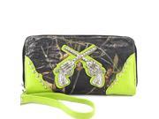 AW 21020 Camouflage Double Gun Western Wallet