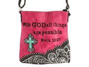 CHF 1111 Bible Verse Western Cross Body Bag