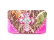 AW8018 Camouflage Cross Wallet