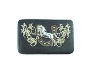 P80652 Horse Decorated Frame Wallet