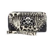 CHF 1690 Concealed Carry Western Skull Wallet