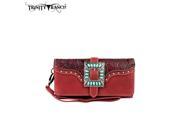 TR30 W002 Montana West Buckle Collection Wallet Red