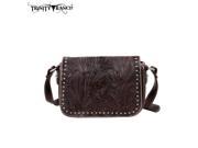 TR22 L8287 Montana West Trinity Ranch Tooled Design Concealed Handgun Collection Coffee