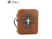 DC001 OT Montana West Spiritual Collection Bible Cover Brown